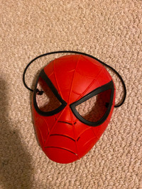 Halloween - SpiderMan mask and trick or treat basket