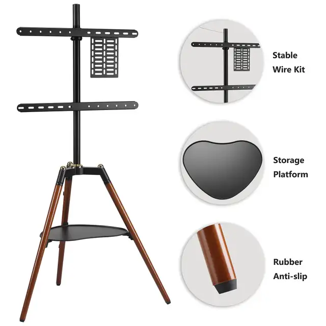 ETHU Easel TV Stand for 32-65 inch Screens - Height Adjustable  in TVs in Markham / York Region - Image 6