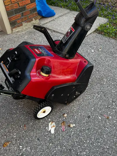 Toro CCR 2450 two stroke snowblower , View more