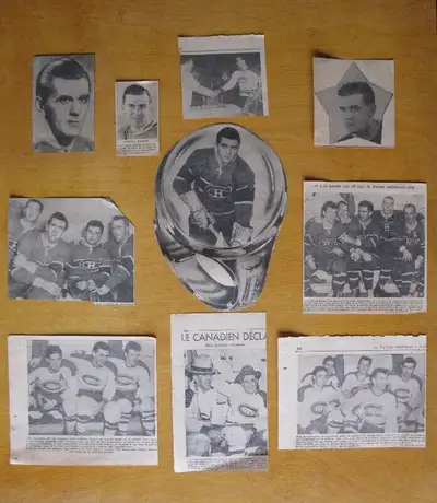 10 Photos noir/blanc de Maurice Richard., View more