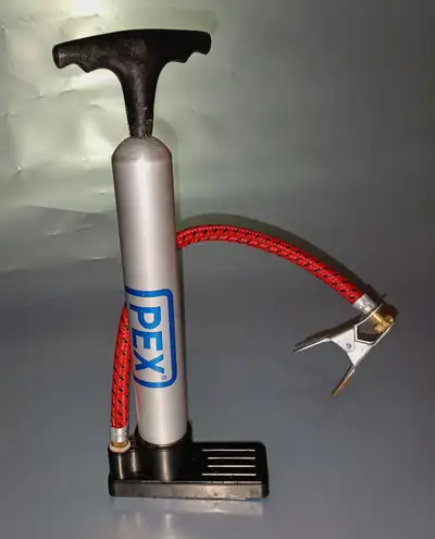 "Pex" Mini Floor Bike Pump - Dunlop valve, View more