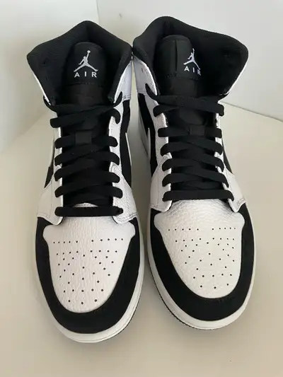 Jordan 1 Mid Panda White Black 2018 (Men), View more