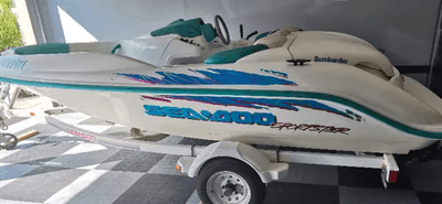 New professionally rebuilt motor a 1500 dollar value. In great condition, includes trailer and new f...