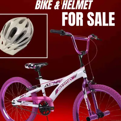 Huffy Jazzmin BMX Bike and Helmet, View more