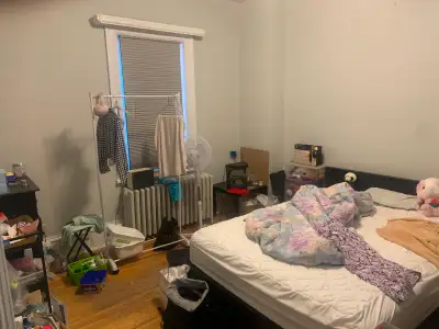 One room available immediately or for October 1st: furnished with bed, desk, chair, mini fridge. Hou...