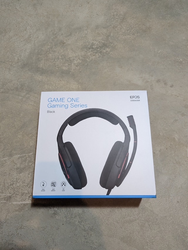 Sennheiser Game One Open Acoustic Gaming Headset Speakers, Headsets