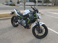 2017 Kawasaki Z650 ABS Flat Stardust White