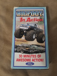 Bigfoot VHS tapes