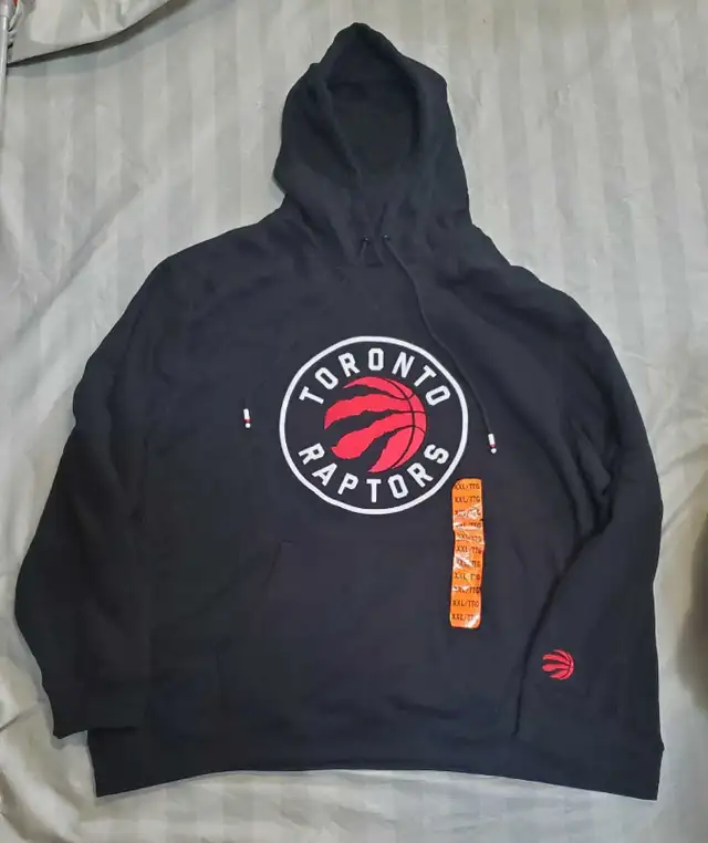 2 New Toronto Raptors embroidered hoodies sz XXL in Men's in City of Toronto - Image 3