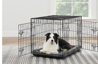 Top Paw dog crate + bed + playpen