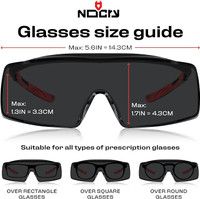 NoCry Tinted Over-Spec Safety Glasses