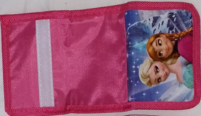 NEW Pink Disney Frozen Movie Wallets (Anna, Elsa) in Multi-item in London - Image 2