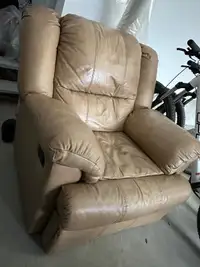 Italian Leather Lazyboy couch