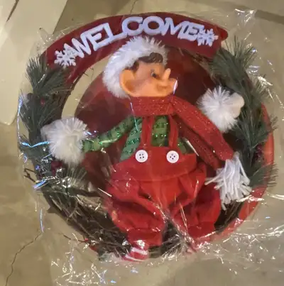 PRICE DROP!!!!New Holiday Welcome Wreath!, View more
