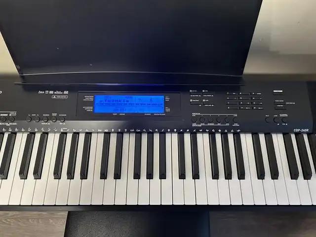 Casio Piano CDP240R Plus Stand, Pedal, Stool (88 Weiggted Keys) in Pianos & Keyboards in City of Toronto - Image 4