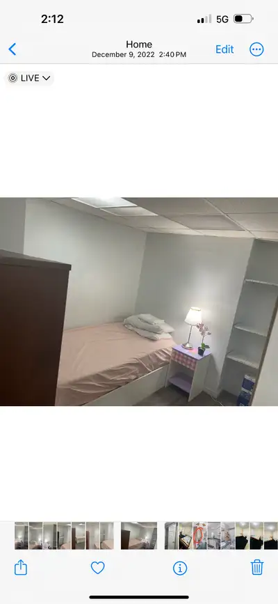 Basement roomfor rent along Eglinton and Hurontario