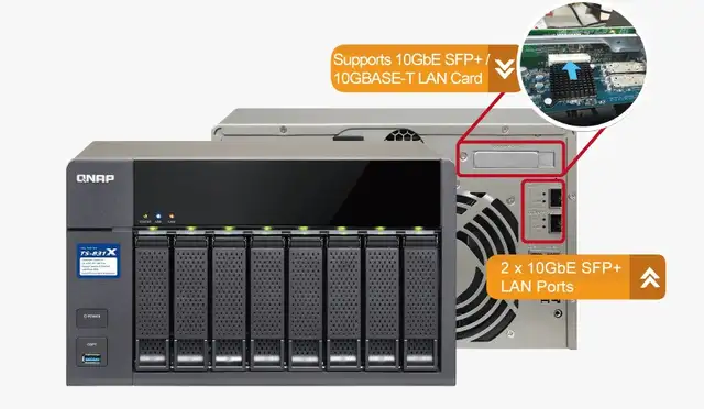 QNAP 8-Bay NAS in System Components in Kitchener / Waterloo - Image 3