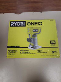 RYOBI 18V Cordless Compact Fixed Base Router Tool Only 
