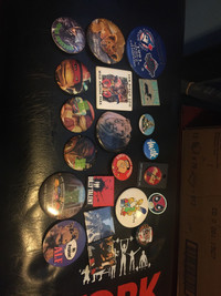 Mostly vintage pins 80s 90s 2000s 