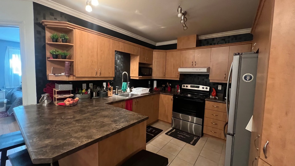 logement à louer st-hubert, 2 chambres 2