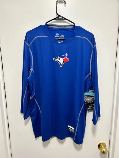BN ,Nike, Blue Jays Hypercool fitted shirts, View more