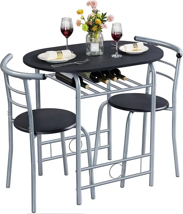 3pc small Dining Room Table Set, Kitchen Table & Chair Sets in Dining Tables & Sets in Markham / York Region - Image 10