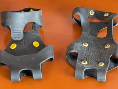 crampon pour botte contre la glace grandeur xl