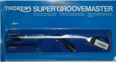 Unopened item, very rare and made in England, Thorens Super Groovemaster Record Cleaner. Ad will be...