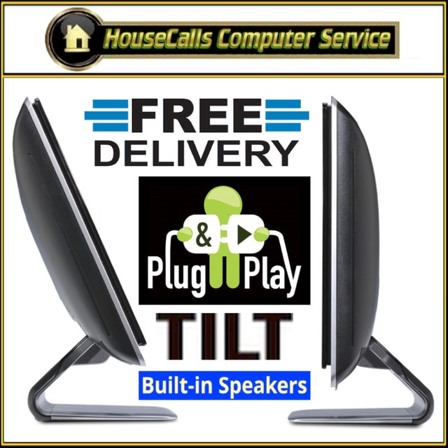 ReNewed 20 inch Widescreen HD Monitor with Builtin Speakers