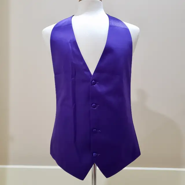 Men’s Purple Half Vests or Waistcoats Size 3XA – FREE in Men's in Downtown-West End - Image 2
