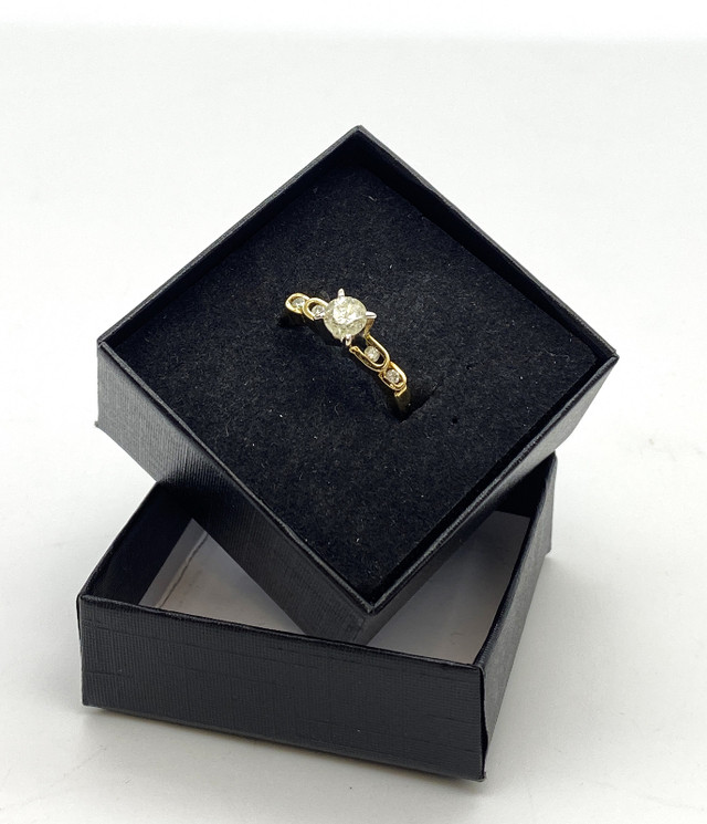 14KT Yellow & White Gold Lady's Diamond Ring w Appraisal $1,125 in Jewellery & Watches in Mississauga / Peel Region - Image 2
