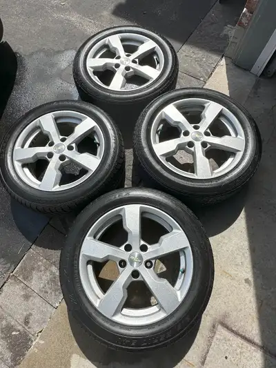 Alloy RIMS Size: 17" x 7", 5 Lug, 115mm Bolt Pattern. Original Numbered RIMs. Used but in Good condi...