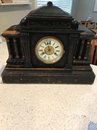 HAC 14 day strike antique clock circa 1891