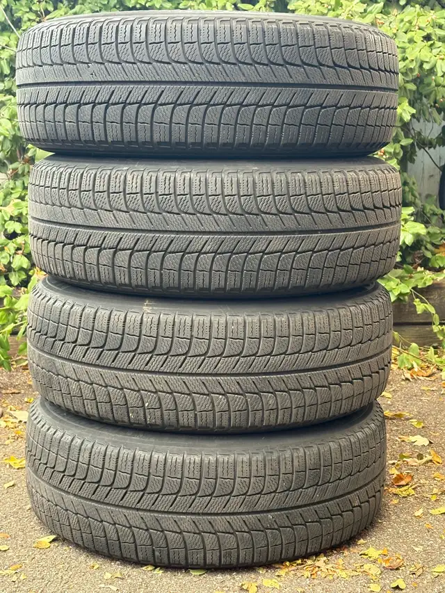 4 X Michelin X-ice Snow tires 225/60R17 on steel rims in Tires & Rims in City of Toronto - Image 6