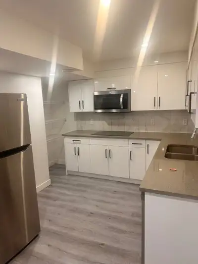 "2-Bedroom Basement Suite for Rent in Redstone - Bus stop front, near grocery, shops, daycare - Sepa...