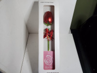 Sunlifer aluminium engagement rose flower brand new (red)