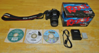 $325/Canon T1i 15MP DSLR/18-55mm Lens/HD Video
