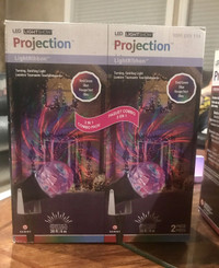 Holiday/Christmas LED Lightshow Projection- Light Ribbons 