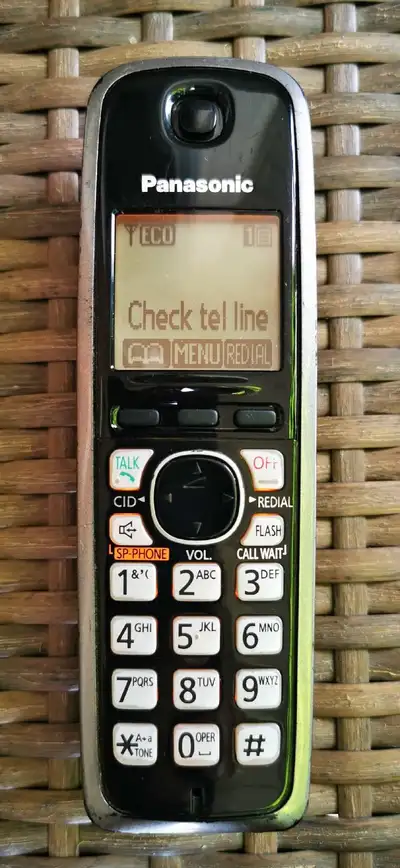 Cordless phone - Panasonic, View more