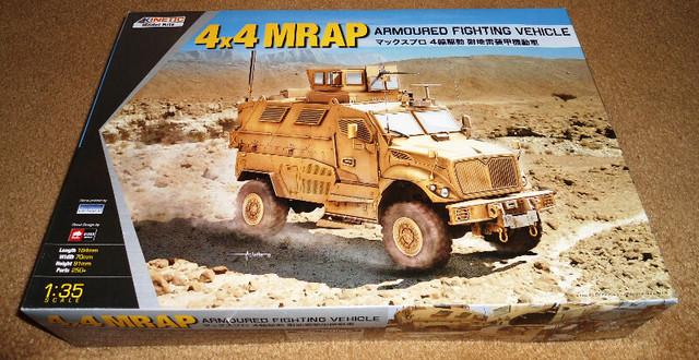 Kinetic 1/35 4X4 MRAP Armored Fighting Vehicle in Toys & Games in Richmond