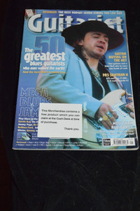 PRICE DROP*** Guitarist Magazine feat. Stevie Ray and 50 more