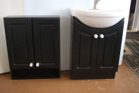 Bathroom Vanity, Sink, Moen Tap set and Wall Cabinet