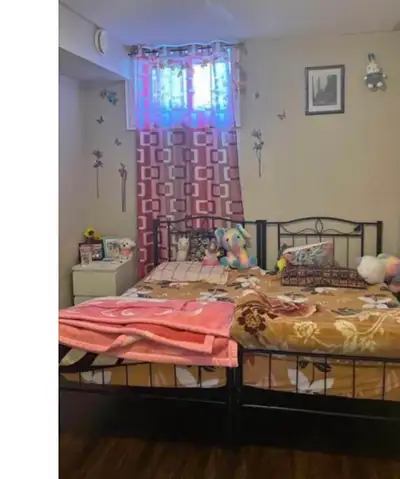 Bed frame and mattress for sale, View more