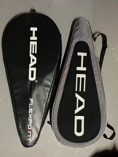 tennis racquets and bags , View more