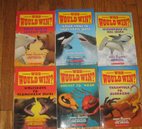 Who Would WIN Book Series( 5 books left) by Jerry Pallotta