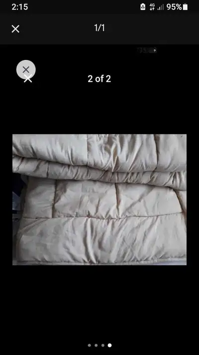 new comforter TWIN/SINGLE pastel green gold, View more