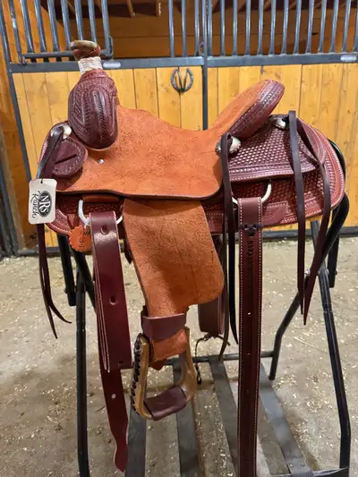 Youth Team Roping Saddle, View more