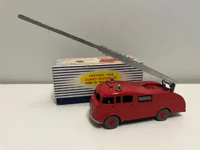 Vintage Dinky Car Meccano Fire Truck Made in Great Britain. Circa 1950. In perfect condition! Near m...