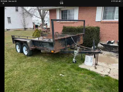 Reposting. As another person didn’t show up. This landscape/toy hauler/utility trailer is ready for...