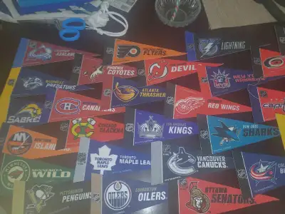 NHL Pennants, View more